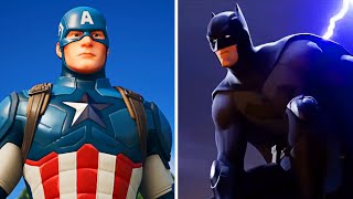 Fortnite - All DC and MARVEL Crossover Trailers