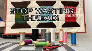 Save Thread by Using Leaders and Enders!