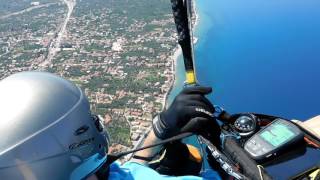 Paragliding Pounta Bay - Diakopto Greece 9/7/2017