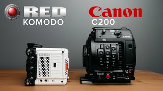 RED KOMODO VS CANON C200 | Autofocus, Dynamic Range, 4K 60P