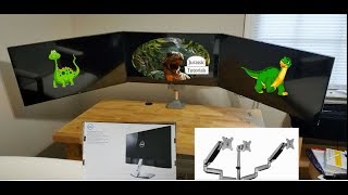 NEW - how to mount Dell S-series monitors in VESA mounts without adapter!