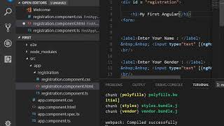 AngularJS First Application
