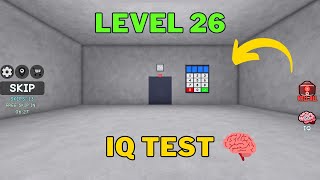 How To Solve Roblox IQ Test Level 26 | IQ Test 🧠 Guide