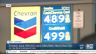 Why is gas in Arizona so high? Arizona faces unique challenges that make prices higher