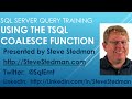 Using the SQL Server COALESCE function