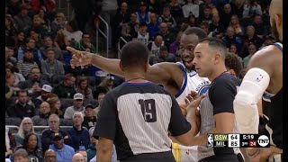 Draymond Green Gets Fan EJECTED During Warriors-Bucks Game