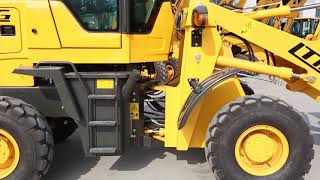 LTMG 1 ton 2 tons mini loader wheel loader ready for delivery front end loader LTMG factory