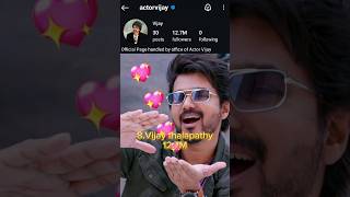 Top10 most followed South actor on Instagram #shorts #alluarjun  #thalapathy #top10