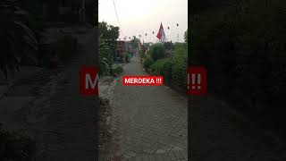 Kampung Merdeka Penuh Bendera #merdeka #agustusan  #benderaindonesia #kemerdekaan #indonesia