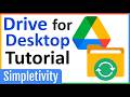 How to use Google Drive for Desktop - Tutorial