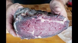 #167 81 dní doma za sucha stařený vysoký roštěnec - rib eye steak