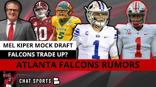 Falcons Mock Draft: The Atlanta Falcons Trade Up To #2 In Mel Kiper Jr.’s Latest 2021 NFL Mock Draft