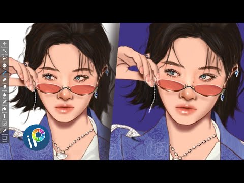 Ibispaintx Speedpaint Digital Art Semirealism Youtube
