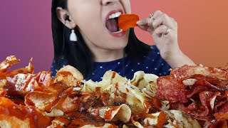 PAPAS LOCAS | Papas con salsa | AM - MUKBANG