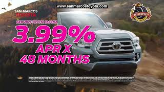 Oktoberfest Sales Event Tacoma  // San Marcos Toyota