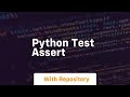 python test assert