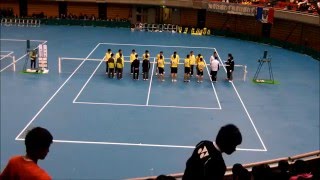 ★ソフトテニス　全日本高校選抜2014　男子　準決勝　尽誠学園高校ー高岡商業高校２　丸岡・宮田ー長岡・焼田