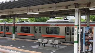 武蔵野線E231系各駅停車府中本町行と、武蔵野線209系各駅停車東京行を撮った。