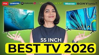 Best TV 2026 | 55 inch | Sony vs Samsung vs LG | Hisense vs VU vs TCL vs Lumio