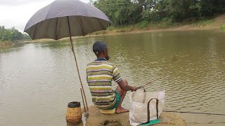 নদীতে ম্যাজিক টোপ দিয়ে গলসা মাছ ধরা।। amazing hook fishing 🎣 fishing video🎣 #fishing #hookfishing