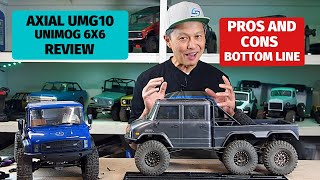 Axial UMG10 6x6 RTR Review - Unimog 6-wheel crawler pros and cons