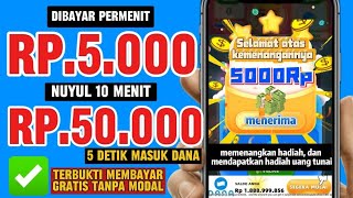 CARA NUYUL GAME PENGHASIL UANG GRATIS | APK PENGHASIL SALDO DANA | CARA DAPAT CUAN DARI MAIN GAME 🤑💰