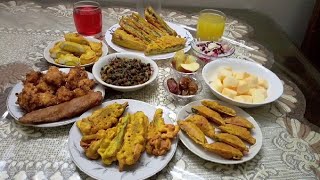 First Roja With Simple Iftar (Ramadan Mubarak)