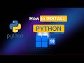 How to Install Python on Windows 10 Using the Python Install Manager
