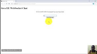 Java EE WebSockets Example Tutorial