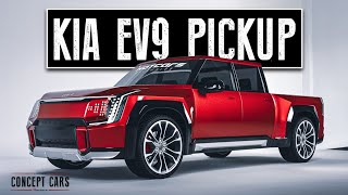 Kia EV9 Pickup Truck Render - Rivan's Digital Enemy