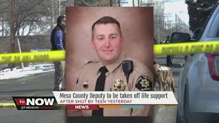 Mesa County Deputy to be taken off life support