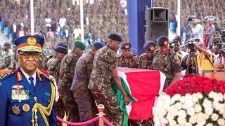 LIVE!! KDF Boss Francis Ogolla's Burial Ceremony in Siaya!! President Ruto, Raila lead mourners!!