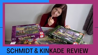 Schmidt \u0026 Disney Thomas Kinkade Puzzles Review