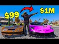From $99 To $1,000,000 In GTA 5 RP