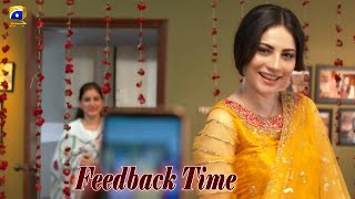 FeedBack Time || Qayamat || Neelum Munir || Ahsan Khan || Har Pal Geo