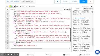 Text Adventure 6 - Adding items to your inventory