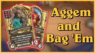 Hearthstone Battlegrounds: A Gem for Aggem