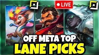 LIVE: 2-Shot Graves Top \u0026 Raid Boss Thresh Top – Off-Meta Domination! Road to Emerald Ranked Climb