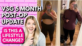 VSG 5 MONTHS POST-OP UPDATE | 100lbs Weight Loss Journey with Gastric Sleeve Weight Loss Surgery