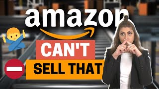 Amazon UAE FBA ⛔ Gated and Restricted products | What Items to sell on Amazon.ae