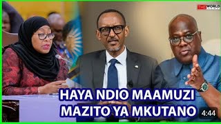 HAYA NDIYO MAAMUZI MAZITO YA SADC NA EAC KUTATUA MZOZO WA KONGO