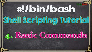 Shell Scripting Tutorial-4 Basic Commands touch, cat, ls, cd, date, cal and pwd | Tech Arkit