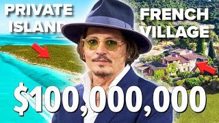How Johnny Depp Spent $100 MILLION on Real Estate