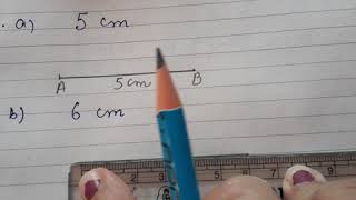 Draw line segment Class 3rd