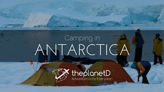 Camping on Antarctica