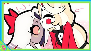 Charlie Asks Vaggie For a KISS | Hazbin Hotel Comic Dub