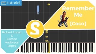 How to play "REMEMBER ME" from Coco by Robert Lopez & Kristen Anderson-Lopez | Smart Kids Piano