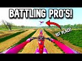 RACING FOR THE WIN VS PRO PLAYERS IN MX BIKES!