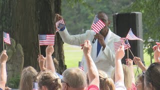 Community, veterans honor the fallen at graveside Memorial Day service in Charlotte