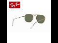 rayban雷朋太阳镜男女款时尚金属多边形镜框潮流前卫墨镜0rb3609 tmall com天猫